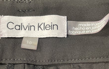 Load image into Gallery viewer, Calvin Klein Womens Black Flat Front Wide-Leg Dress Pants Size 16 With Tag
