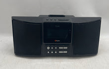 Load image into Gallery viewer, iLuv i169 Black HD AM/FM Dual Alarm Clock Radio iPod Dock Not Tested

