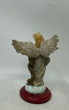 Load image into Gallery viewer, Resin Decorative Feathered Wings Wearing Robe Angel Figurine Collectible
