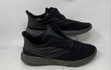 Load image into Gallery viewer, Adidas Mens Sobakov Core Black Low Top Sneaker Shoes Size 11 No Laces
