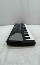 Load image into Gallery viewer, Techno-Beat Black Lightweight 54-Key 100 Rhythms Portable Electronic Keyboard
