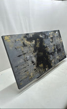 Load image into Gallery viewer, Gray And Black Abstract Canvas Art Painting Signed By Stabio Wall Decor
