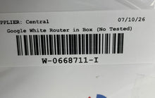 Load image into Gallery viewer, Google AC-1304 White 1200Mbps Wireless Router In Open Box Not Tested
