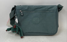 Load image into Gallery viewer, Kipling Womens Callie Green Inner Pockets Adjustable Strap Crossbody Bag W/ Tags
