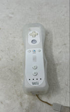 Load image into Gallery viewer, Nintendo Wii Model RVL-003 White Remote Controller With Silicone Cover Untested
