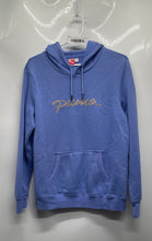 Load image into Gallery viewer, Puma Kids Purple Pockets Long Sleeve Pullover Hoodie Size Large
