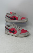 Load image into Gallery viewer, Nike Womens Air Jordan 1 Low DC0774-060 Gray Red Leather Basketball Shoes Sz 6.5
