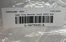 Load image into Gallery viewer, Lego City Monster Truck 60251 55 Pieces Building Toy Complete Set In Box
