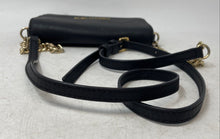 Load image into Gallery viewer, Michael Kors Womens Black Leather Adjustable Strap Small Crossbody Bag
