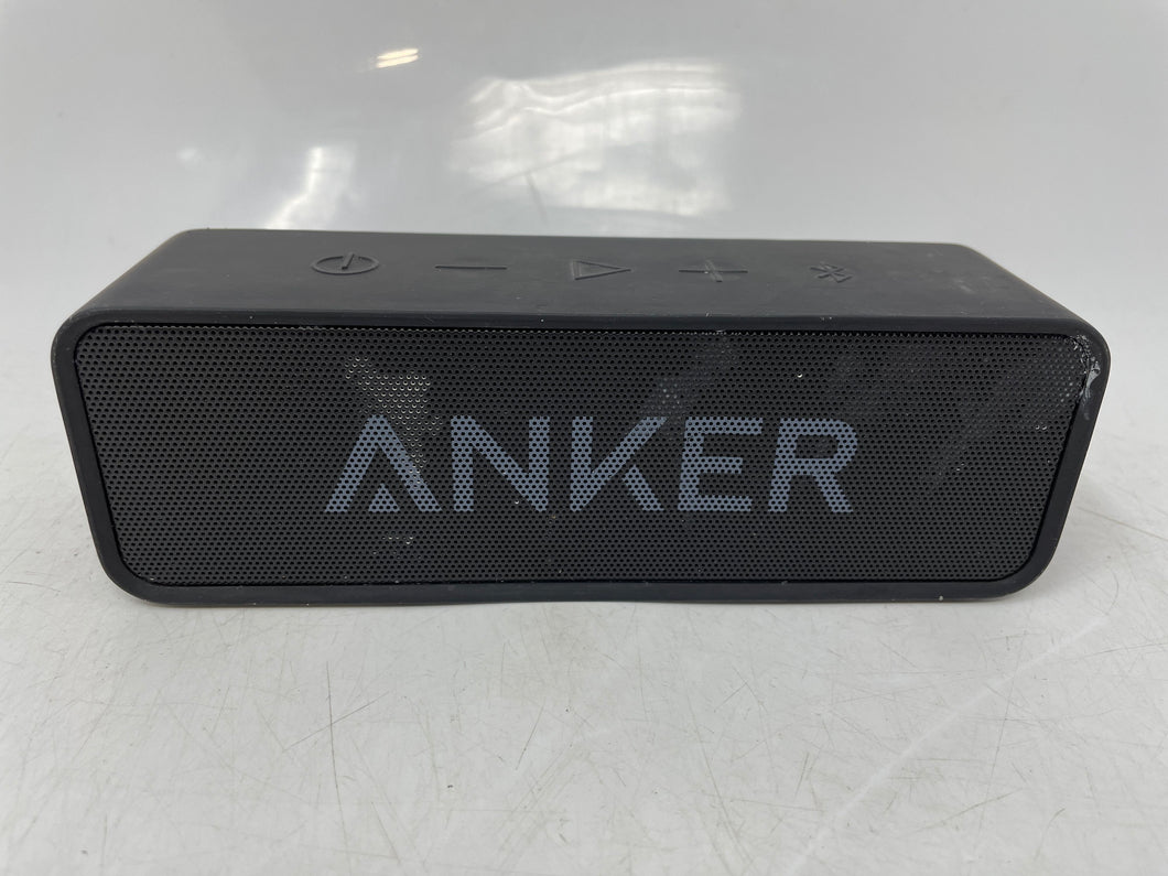 Anker Black Bluetooth Rectangular Portable Wireless Speaker