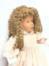 Load image into Gallery viewer, Limited Edition Artist Bethany Open Eyes Curly Hairs Porcelain Fashion Doll
