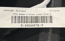 Load image into Gallery viewer, BCBGMAXAZRIA Womens Black Sleeveless Collarless Zipper Bodycon Dress Size Small
