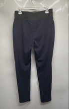 Load image into Gallery viewer, Banana Republic Womens Blue Zip Pockets Pull-On Skinny Leg Ankle Leggings Size M

