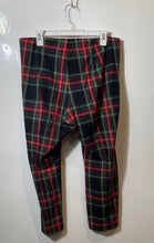 Load image into Gallery viewer, Old Navy Womens Multicolor Plaid Polished Pixie Skinny Ankle Pants Size 12

