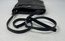 Load image into Gallery viewer, Michael Kors Womens Gray Black Adjustable Strap Zip Top Lined Crossbody Bag
