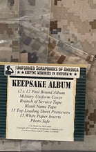 Load image into Gallery viewer, Uniformed Scrapbooks Of America Keepsake Album U.S. Marines Desert Marpat
