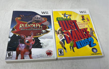 Load image into Gallery viewer, Lot Of 2 Pcs Assorted Nintendo Wii Mixed Variety Video Games Not Tested
