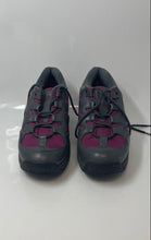 Load image into Gallery viewer, Z-Coil Womens Freedom S Gray Purple Pain Relief Spring Heel Sneakers Shoes Sz 8
