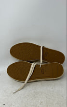Load image into Gallery viewer, Coach Womens White Pink Logo Leather Lace-Up Platform Espadrille Shoes Size 7

