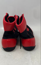 Load image into Gallery viewer, Kefuwu Mens Black Red Non-Slip Lace-Up High Top Boxing Boots Size 12.5
