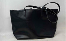 Load image into Gallery viewer, DKNY Womens Bryant Park Black Graffiti Print Double Handle Shoulder Tote Bag
