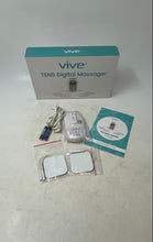 Load image into Gallery viewer, Vive 5-Mode TENS White Muscle Stimulation Digital Massager Untested
