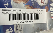 Load image into Gallery viewer, Lot Of 3 Pcs Assorted PlayStation 4 Mixed Variety Sports Video Games Not Tested
