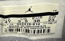 Load image into Gallery viewer, Nike Boys Air Jordan 6 Rings 323419-014 Gray Lace-Up Sneaker Shoes Size 4Y
