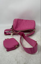Load image into Gallery viewer, Juicy Couture Womens Pink Adjustable Strap Shoulder Crossbody Bag
