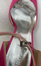Load image into Gallery viewer, Elegant Park Womens Fuchsia Pink Pointed Toe Ankle Strap D'Orsay Heels Size 6

