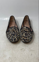 Load image into Gallery viewer, Kate Spade New York Womens Claudia Brown Black Animal Print Loafer Flats Size 7

