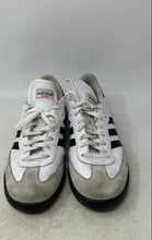 Load image into Gallery viewer, Adidas Mens Samba Classic 772109 White Gray Lace-Up Sneaker Shoes Size 10.5
