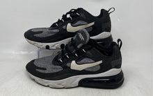 Load image into Gallery viewer, Nike Womens Air Max 270 React Black Gray Lace-Up Low Top Sneaker Shoes Size 8.5
