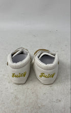 Load image into Gallery viewer, Juicy Couture Baby Girls Saratoga White Gold Slip-On Sneaker Shoes Sz 3M In Box
