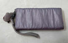 Load image into Gallery viewer, Kipling Womens Rubi Purple Inner Divider Charm Wristlet Wallet
