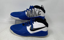 Load image into Gallery viewer, Nike Kids Team Hustle D9 GS Blue White Black Sneakers Shoes Size 6Y
