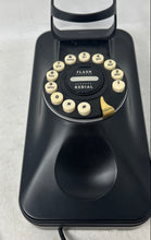 Load image into Gallery viewer, PF Product Black Corded Rotary Style Push-Button Dial Grand Wall Phone Untested
