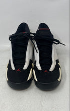 Load image into Gallery viewer, Nike Kids Air Jordan 14 Retro White Black Sneakers Shoes Size 6.5Y Not Insole
