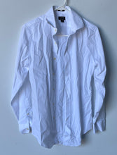 Load image into Gallery viewer, J.Crew Mens White Long Sleeve Spread Collar Performance Button-Up Shirt Size XS
