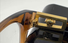 Load image into Gallery viewer, Authentic Versace Women's Tortoise Gold-Tone Glasses
