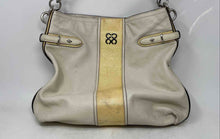 Load image into Gallery viewer, Coach Womens Cream Yellow Leather Inner Pockets Shoulder Hobo Bag

