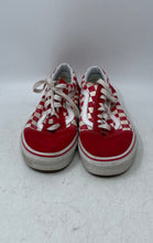 Load image into Gallery viewer, Vans Unisex Off The Wall 500714 Red White Lace-Up Sneaker Shoes Size M 5.5 W 7
