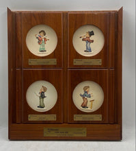 Load image into Gallery viewer, MJ Hummel Little Music Makers Miniature 1984-87 Collectors Plate Signed Set Of 4
