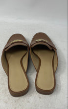 Load image into Gallery viewer, Michael Kors Womens Ashley Brown Logo Leather Slip-On Mule Flats Size 6M
