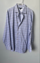 Load image into Gallery viewer, Banana Republic Mens Multicolor Check Non-Iron Classic Fit Button-Up Shirt Sz XL
