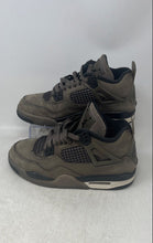 Load image into Gallery viewer, Nike Kids Air Jordan 4 Brown &amp; Black Leather Lace-Up Sneaker Shoes Size 5.5Y

