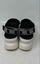 Load image into Gallery viewer, UGG Womens LA Sun Black White Open Toe Hook &amp; Loop Sport Sandals Size 8
