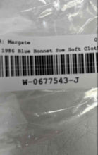 Load image into Gallery viewer, Blue Bonnet Vintage Style 1986 Sue Soft Cloth Advertising Rag &amp; Cloth Doll
