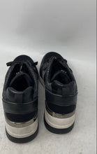 Load image into Gallery viewer, Michael Kors Womens Georgie Trainer Black Lace-Up Wedge Sneaker Shoes Size 8M
