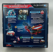 Load image into Gallery viewer, Playmation Marvel Avengers Captain America Iron Skull Action Figure Starter Pack

